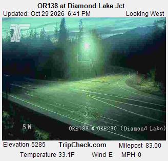OR138 at Diamond Lake Jct